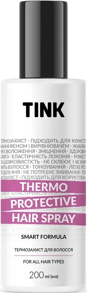 Термозахист для волосся Tink Thermo Protective Hair Spray 200 млфото1