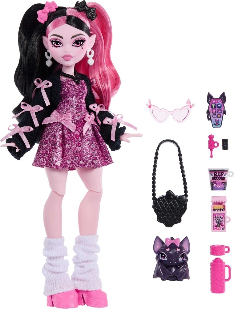 Кукла Дракулора "Монстро-классика" Monster High – новая ночь (JHK29) фото 1