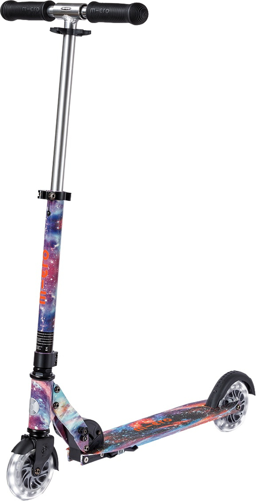 Самокат Micro серии Sprite Glow LED Art Collection – Космос (SA0299)фото1