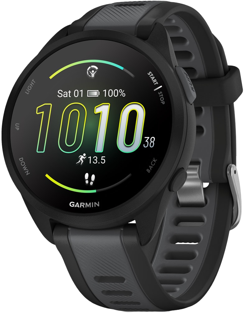 Смарт-годинник Garmin Forerunner 165 GPS Black/Slate Grey (010-02863-20)фото1