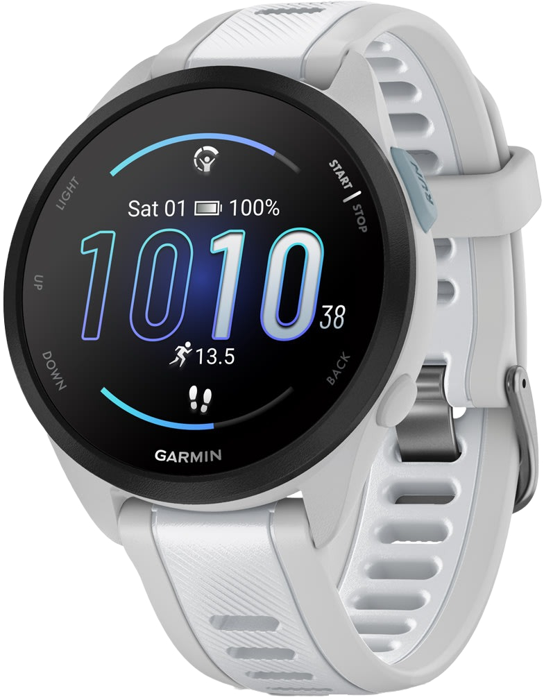 Смарт-часы Garmin Forerunner 165 GPS Mist Grey/Whitestone (010-02863-21) фото 1