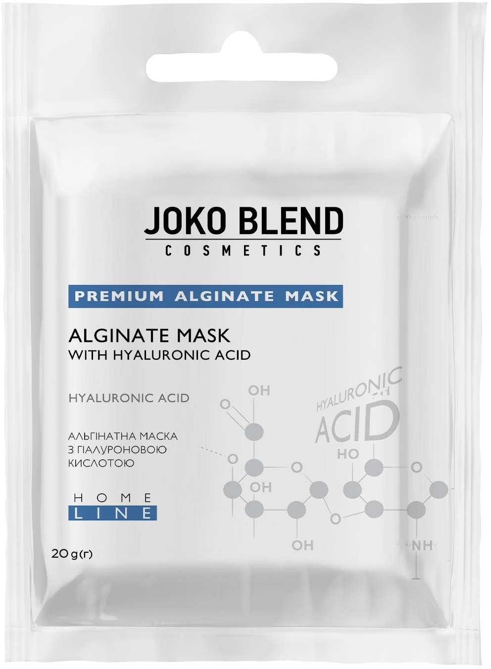 Альгінатна маска Joko Blend з гіалуроновою кислотою 20 гфото1