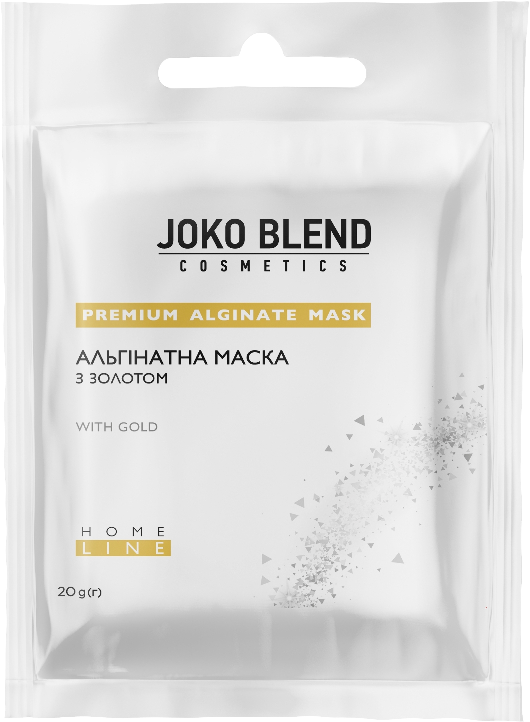 Альгинатная маска Joko Blend с золотом 20 г фото 1
