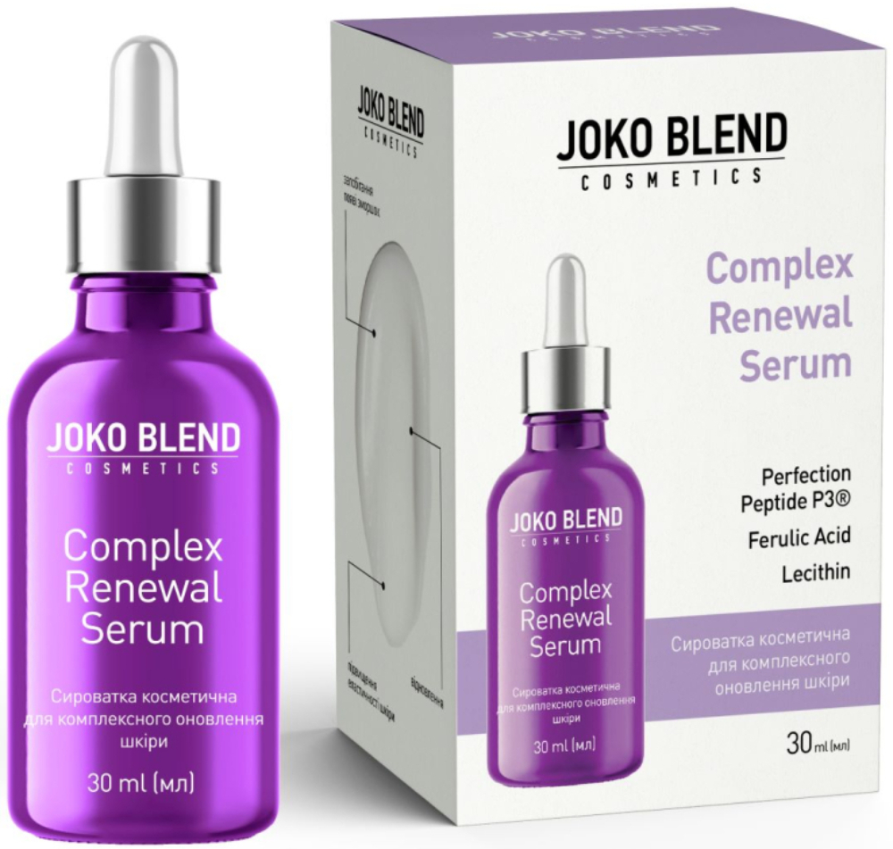 Сироватка Joko Blend Complex Renewal Serum для комплексного відновлення шкіри 30 млфото1