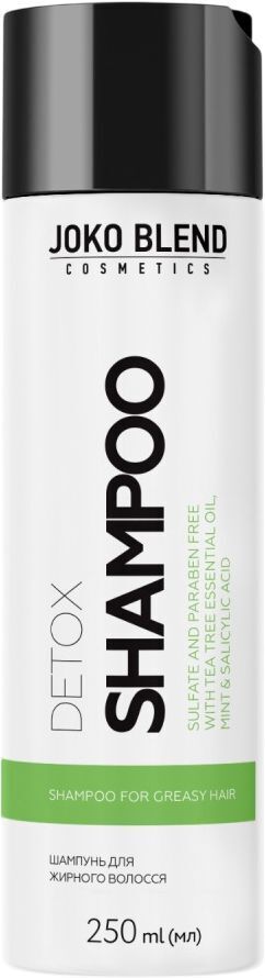 Бессульфатный шампунь Joko Blend Detox для жирных волос 250 мл фото 1