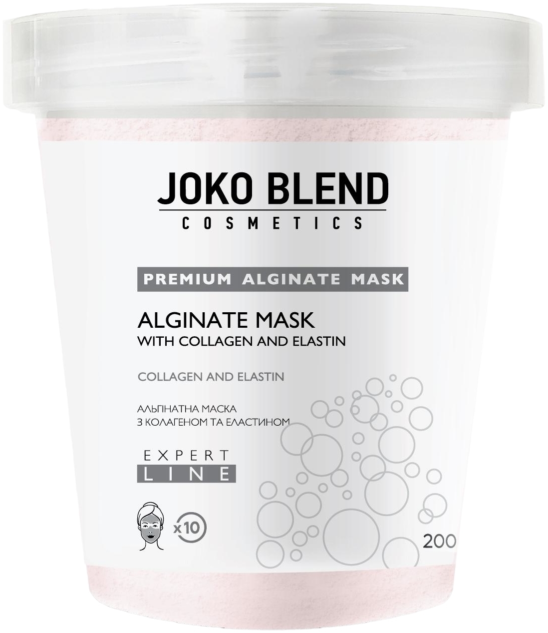 Альгінатна маска Joko Blend ефект ліфтингу з колагеном і еластином 200 гфото1