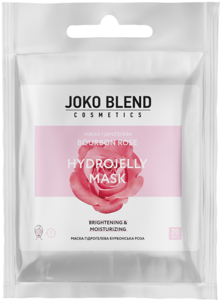 Маска гідрогелева Joko Blend Bourbon Rose 20 гфото1