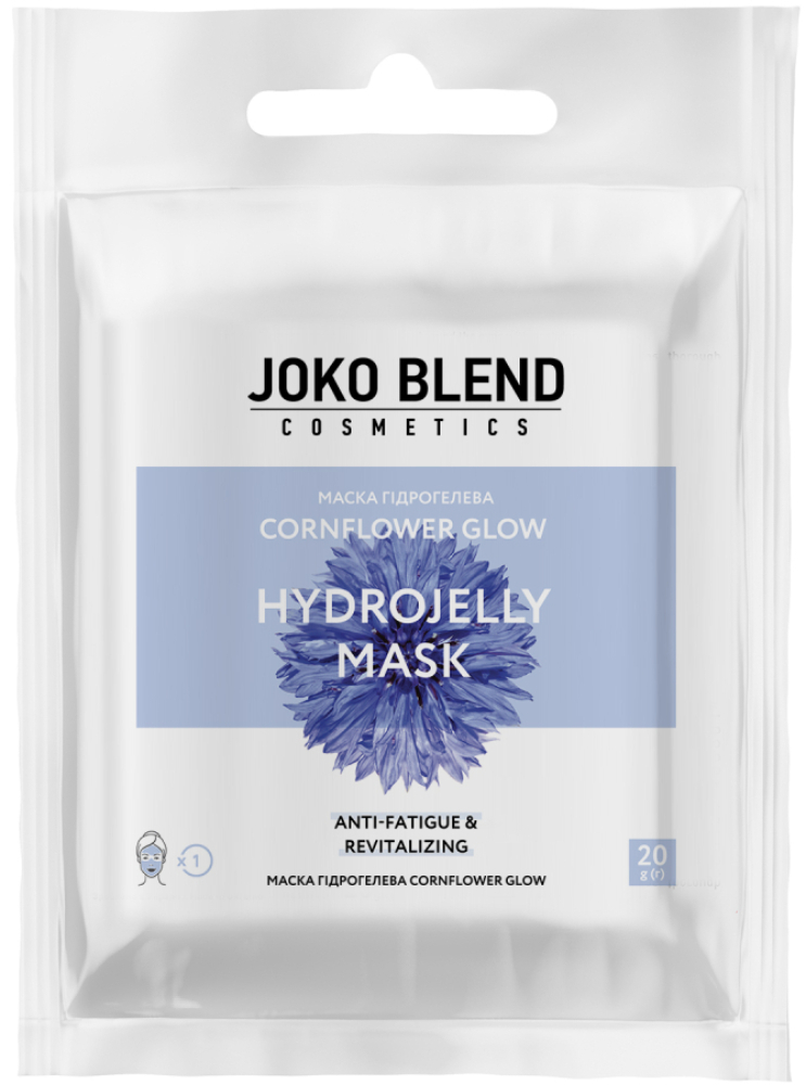 Маска гідрогелева Joko Blend Cornflower Glow 20 гфото1