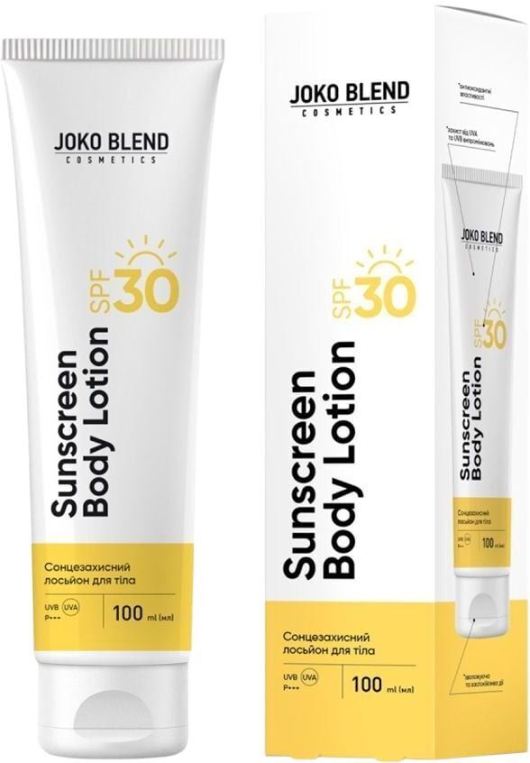 Солнцезащитный лосьон для тела SPF 30 Joko Blend 100 мл фото 1