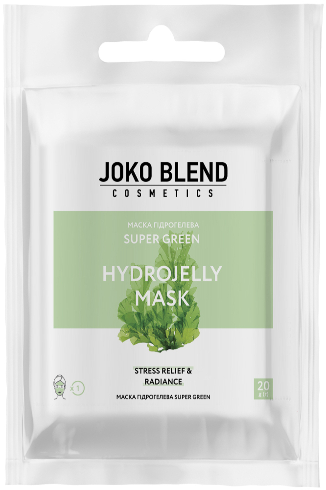 Маска гідрогелева Joko Blend Super Green 20 гфото1