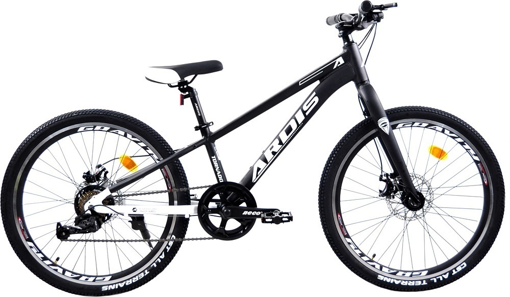 Велосипед Ardis Tornado MTB AL 24" 13" Чорний (3010-130-2) фото1