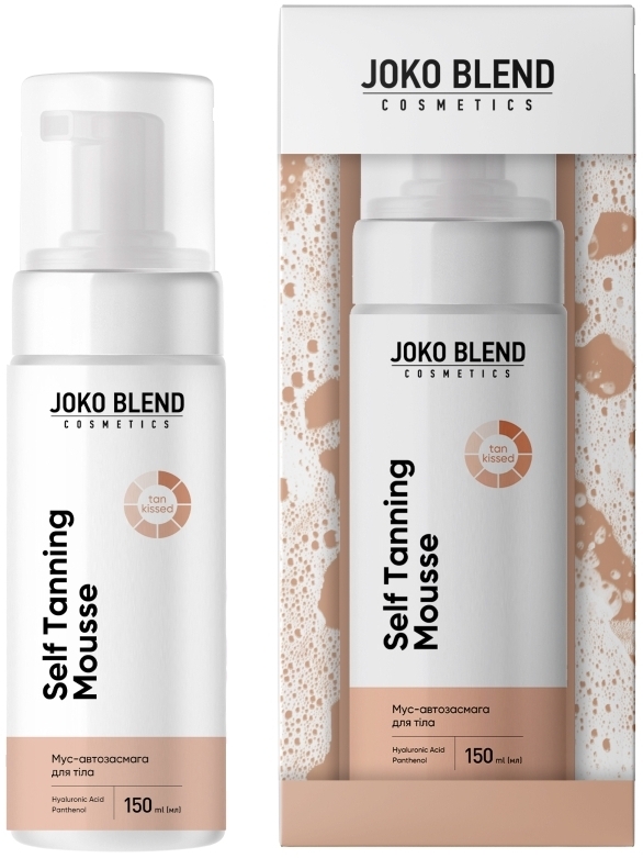 Мусс-автозагар для тела Joko Blend Self Tanning Mousse 150 мл фото 1