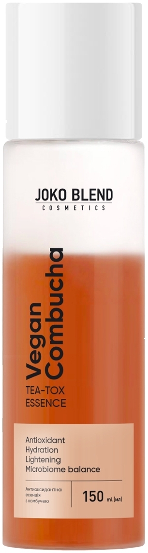 Антиоксидантная эссенция Joko Blend Vegan Combucha Tea-Tox Essense с комбучей 150 мл фото 1