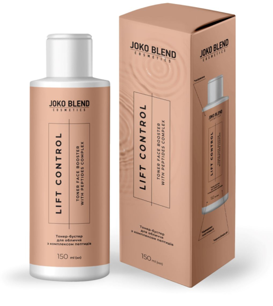 Тонер-бустер для лица Joko Blend Lift Control с комплексом пептидов 150 мл фото 1