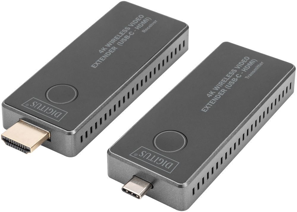 Беспроводной удлинитель DIGITUS USB-C - HDMI, 4K UHD, 30 м (DS-55324) фото 1