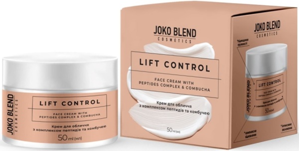 Krem для Oblychchya Joko Blend Lift Control Z Kompleksom Peptydiv Ta Kombucheyu