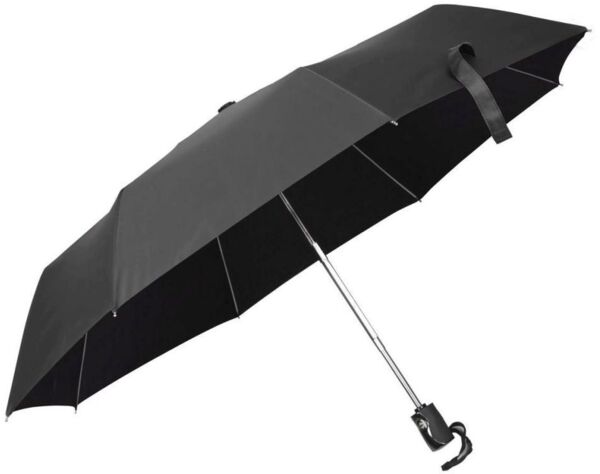 Зонт Bergamo Rich 4551003 черный фото 