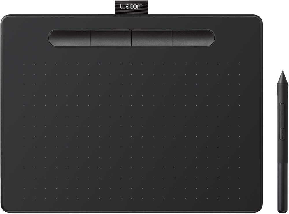 Графический планшет Wacom Intuos M Black (CTL-6100K-А) фото 1