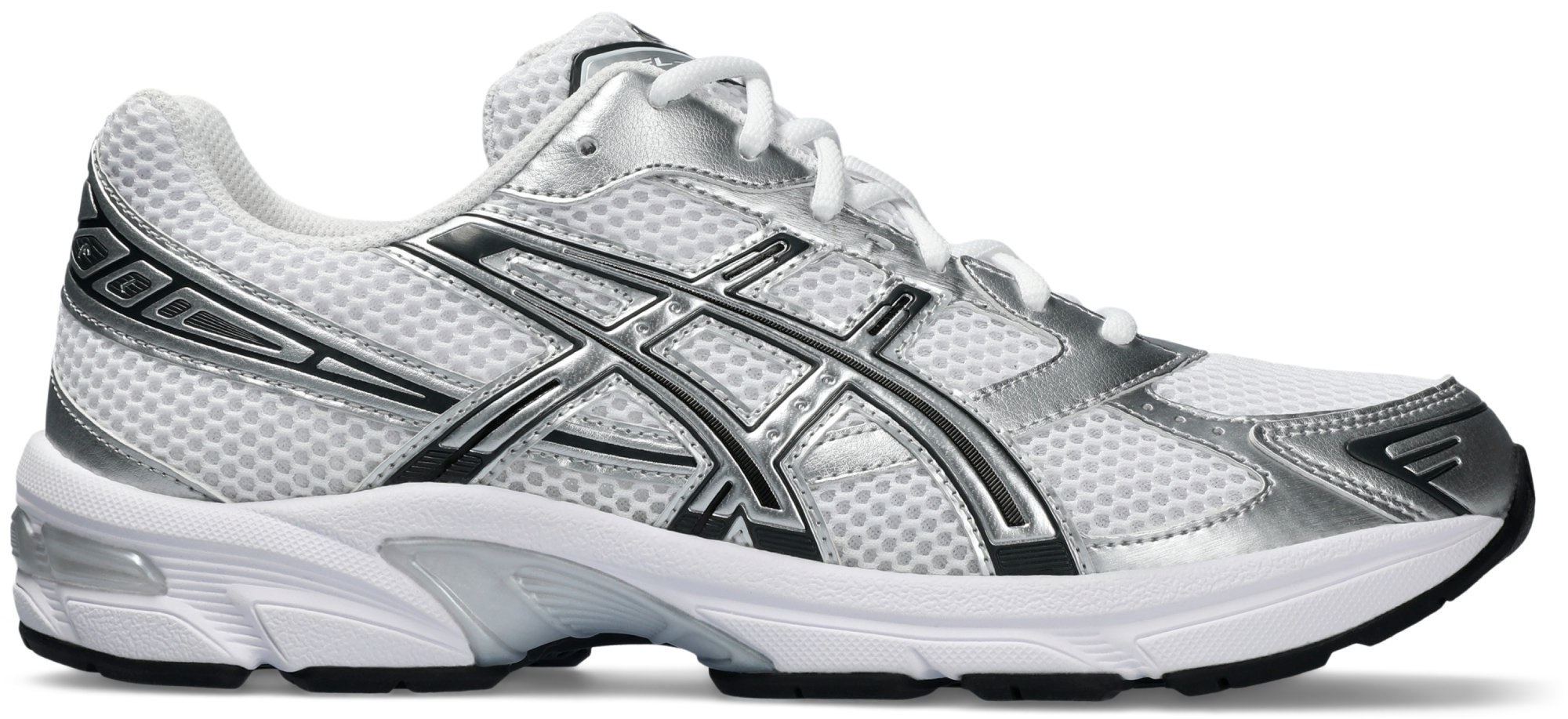 Кроссовки Asics Gel-1130 1201B020-100 46.5 (12 US) белые/серебреные фото 2