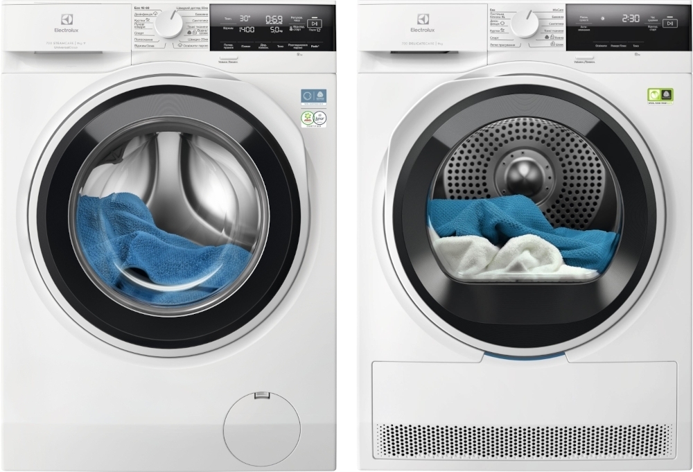 Стиральная машина Electrolux EW7F3494FQU + Сушильная машина Electrolux EW7D394UU фото 1