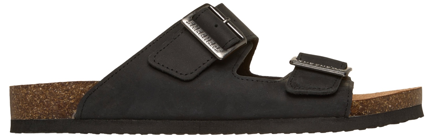 Шльопанці чоловічі Skechers Aidan 205712 BLK 43 (10 US) чорні