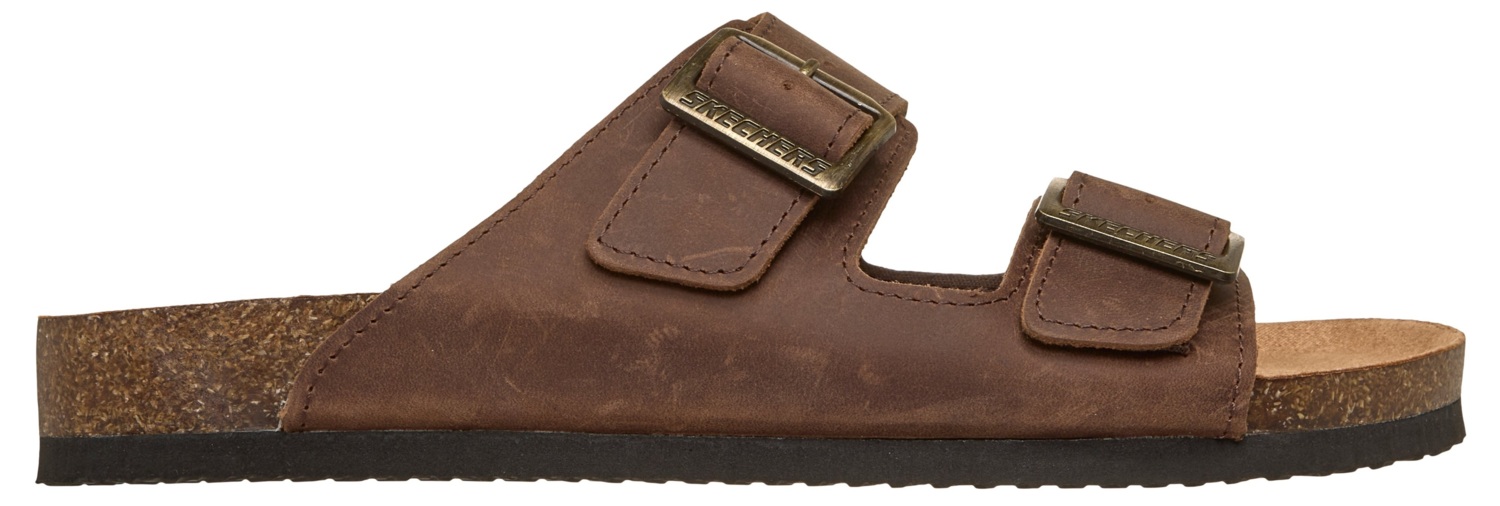 Шльопанці чоловічі Skechers Aidan 205712 COC 43 (10 US) коричневі