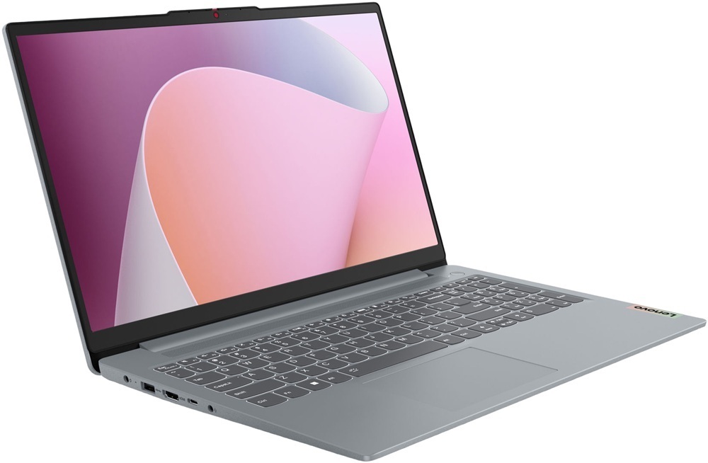 Ноутбук LENOVO IdeaPad Slim 3 15AMN8 Arctic Grey (82XQ00X3RA)фото1