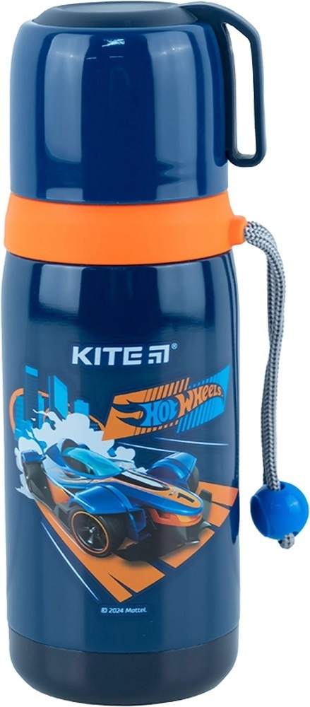 Термос Kite 350 мл, Hot Wheels, HW24-301 фото 1