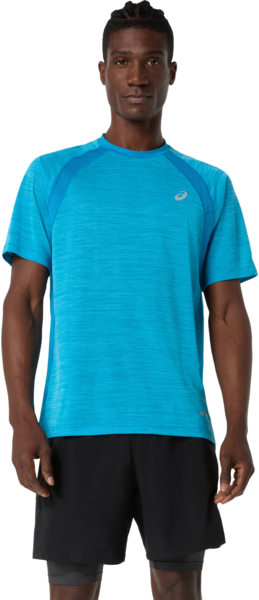 

Футболка спортивная мужская Asics Road Ss Top 2011D453-400 XL голубая