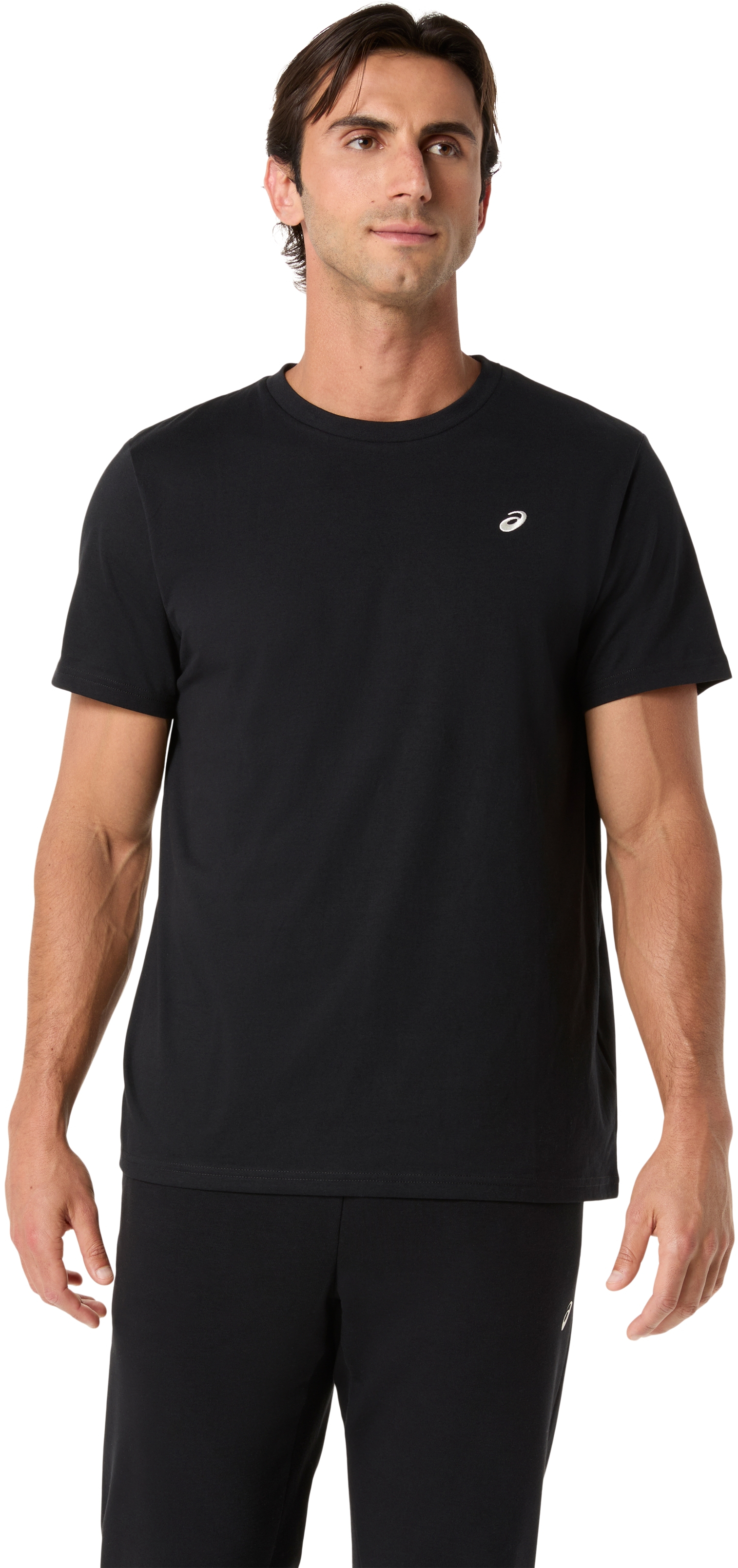 Футболка мужская Asics Spiral Embroidery Tee 2031F458-001 M черная фото 1