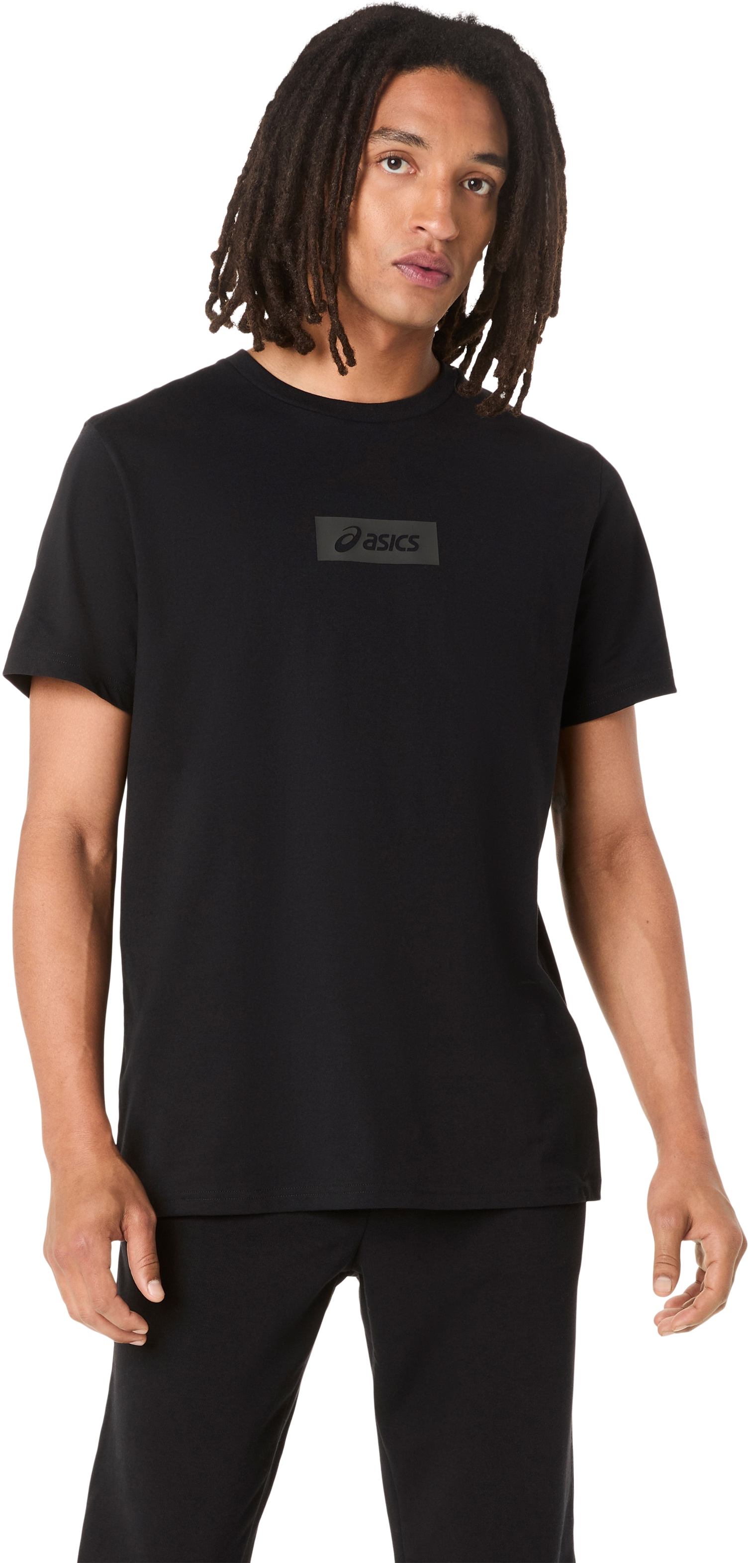 Футболка чоловіча Asics Chest Logo Tee 2031F333-001 XL чорнафото1