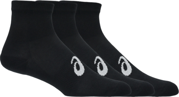 

Носки короткие Asics 3 Pack Quarter Sock 3033C299-001 39-42 3 шт черные