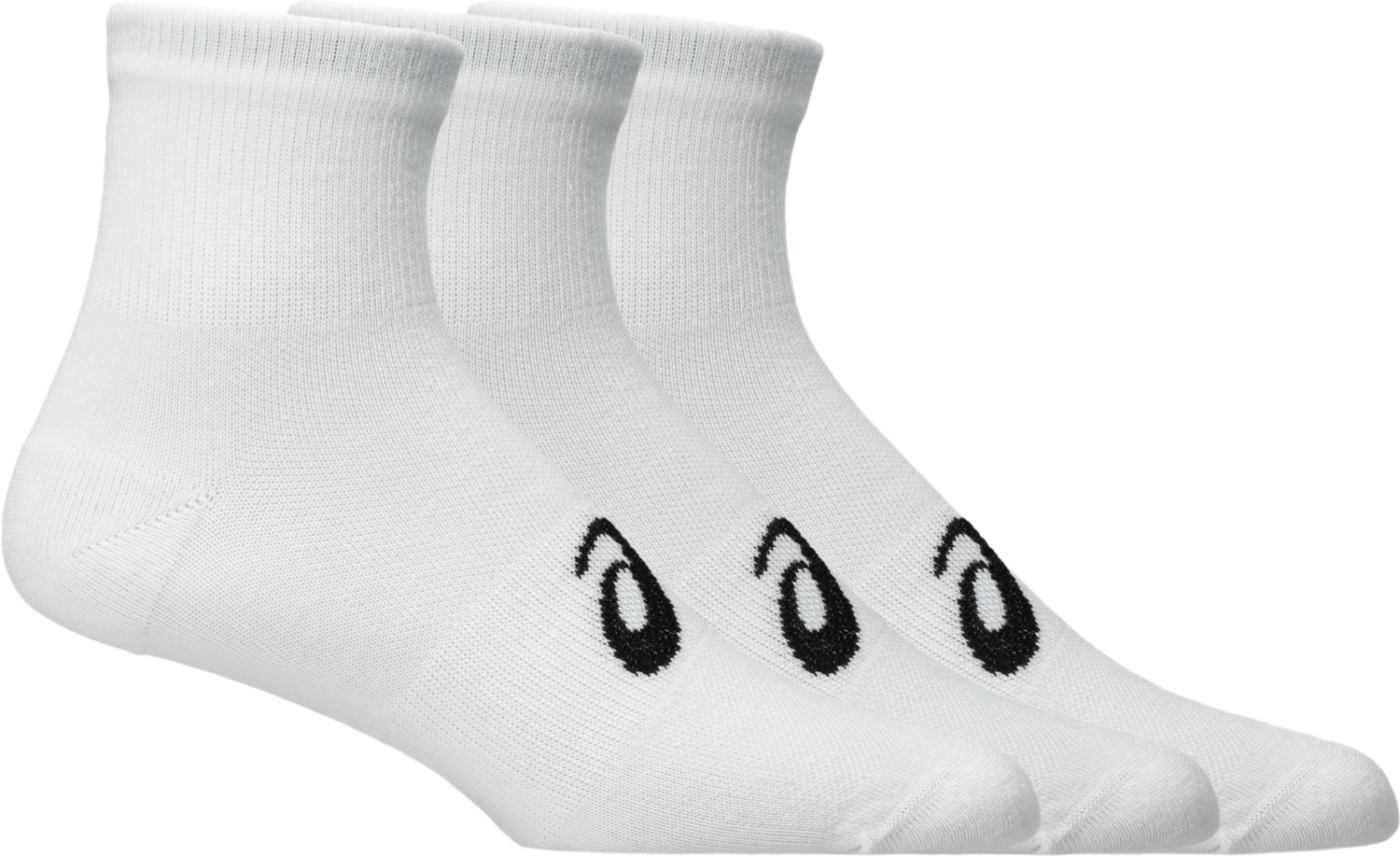 Носки короткие Asics 3 Pack Quarter Sock 3033C299-100 35-38 3 шт белые