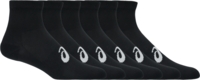 Набір шкарпеток коротких Asics 6 Pack Quarter 3033C303-001 39-42 6 шт. чорні