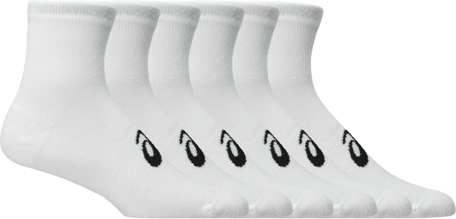 Носки короткие Asics 6 Pack Quarter Sock 3033C303-100 43-46 6 шт белые