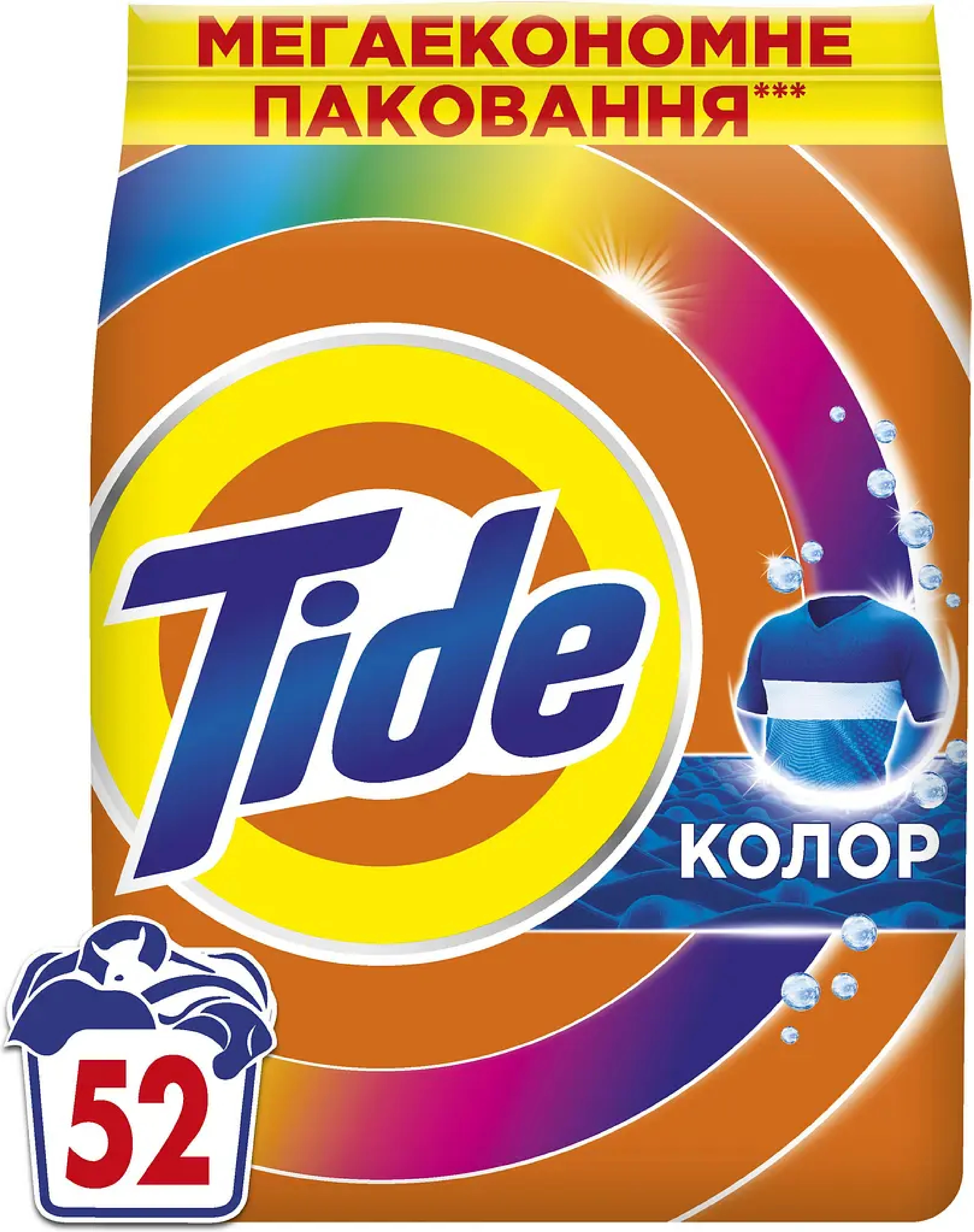 Стиральный порошок Tide Аква-Пудра Колор Автомат 7,1 кг фото 1