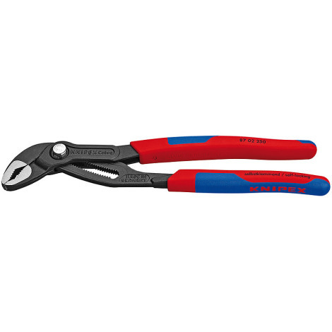 Клещи сантехнические KNIPEX Cobra, 0-50мм, 250мм (87-02-250) фото 1