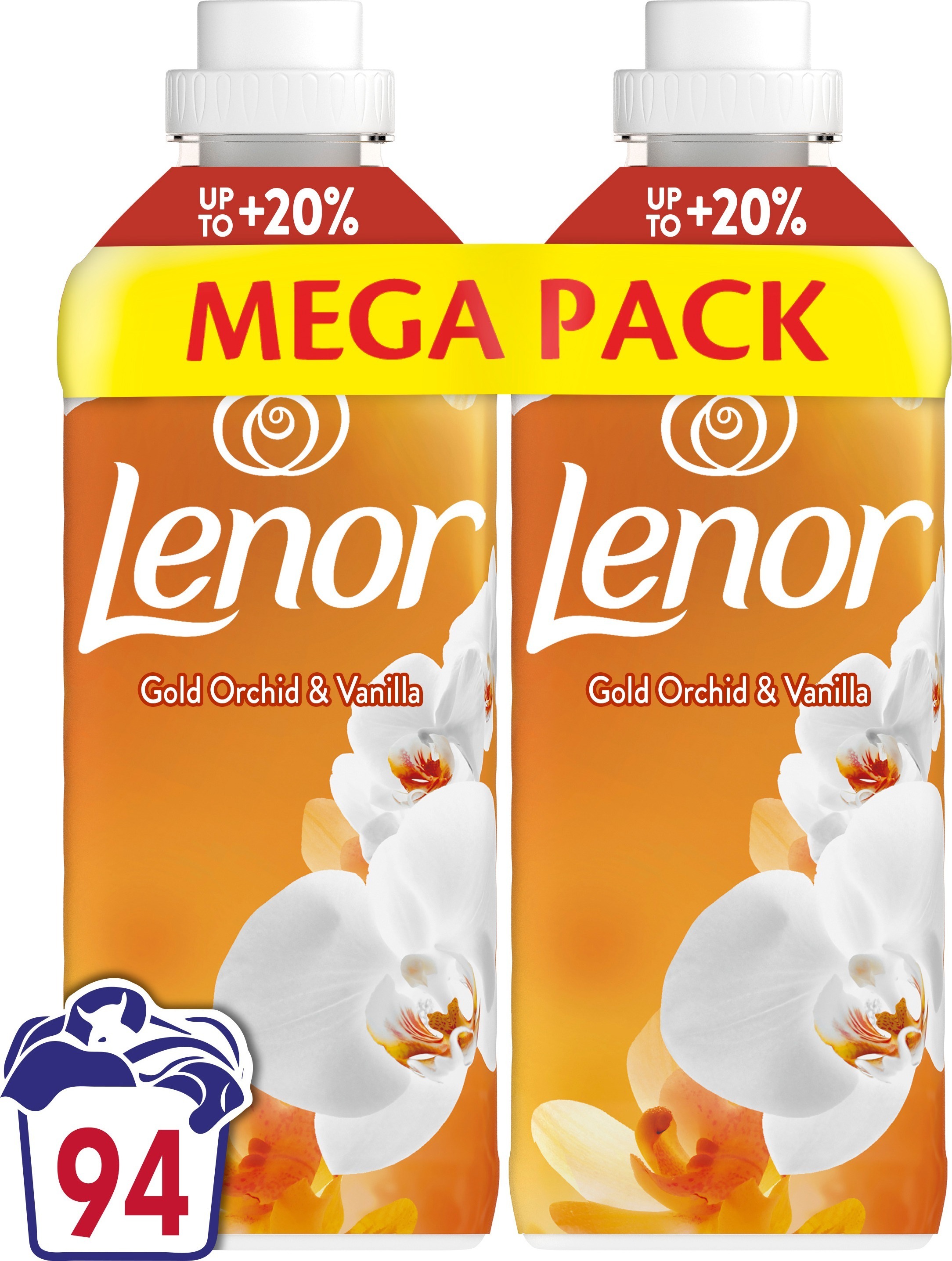 Кондиционер для белья Lenor Орхидея и Ваниль 2 x 987 мл фото 1