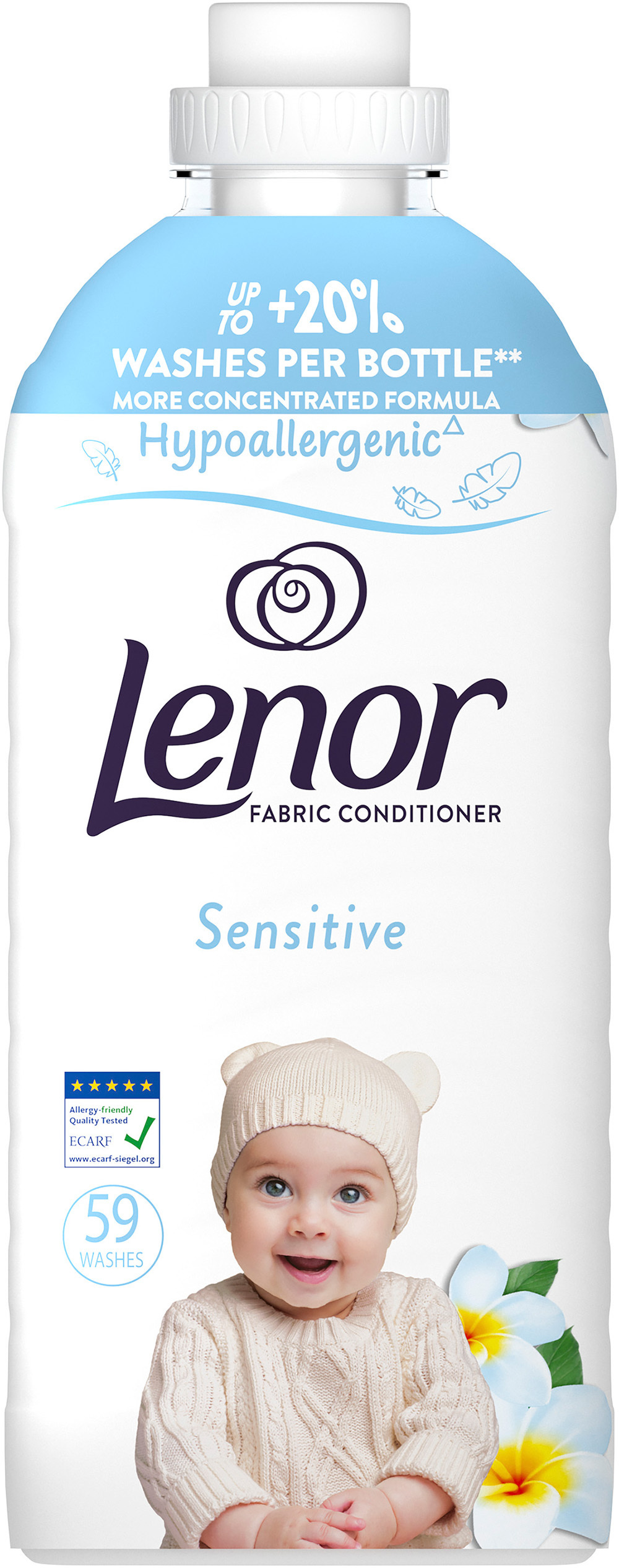 Кондиционер для белья Lenor Для чувствительной кожи 1,239 л фото 1