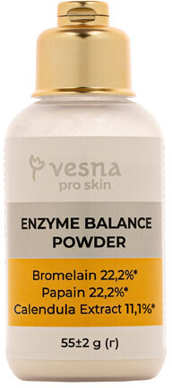 Пудра для умывания Vesna Pro Skin Enzyme Balance Powder Энзимная 100 мл