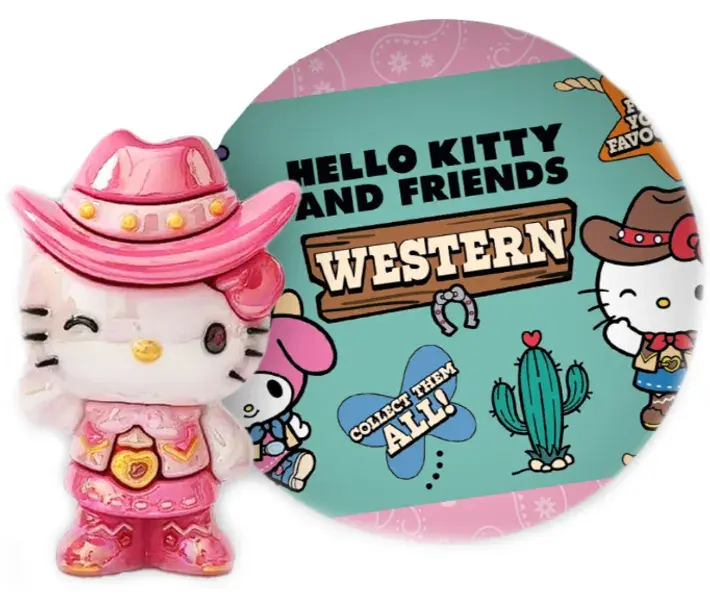 Фигурка-сюрприз Cool Things серии Hello Kitty - Звезды Вестерна (HK057) фото1
