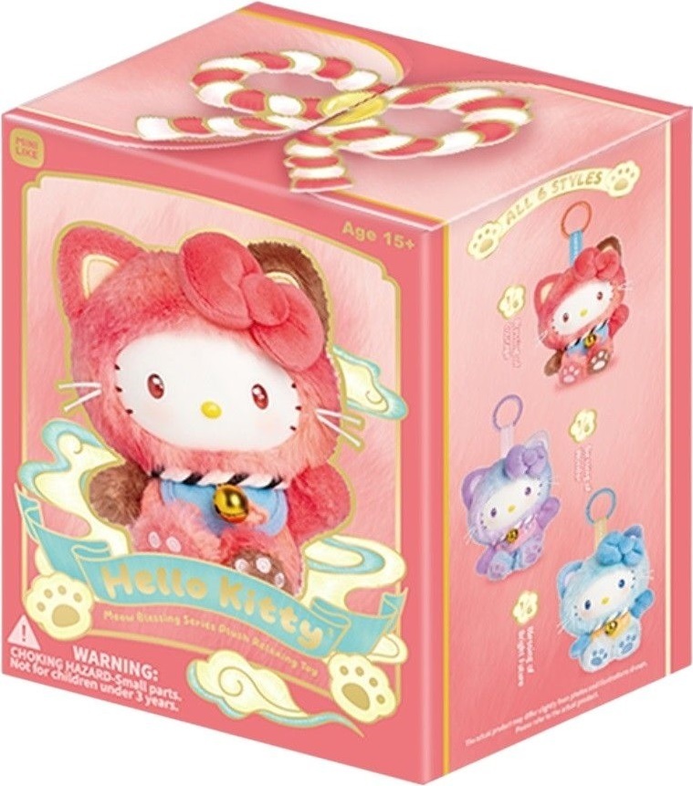 Мягкая игрушка-сюрприз на клипсе Pop Top Hello Kitty – Сказочные