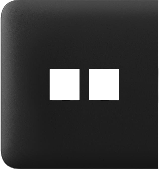 Боковая панель для встроенной интернет-розетки Ajax SideCover LAN черная (000058921) фото 1