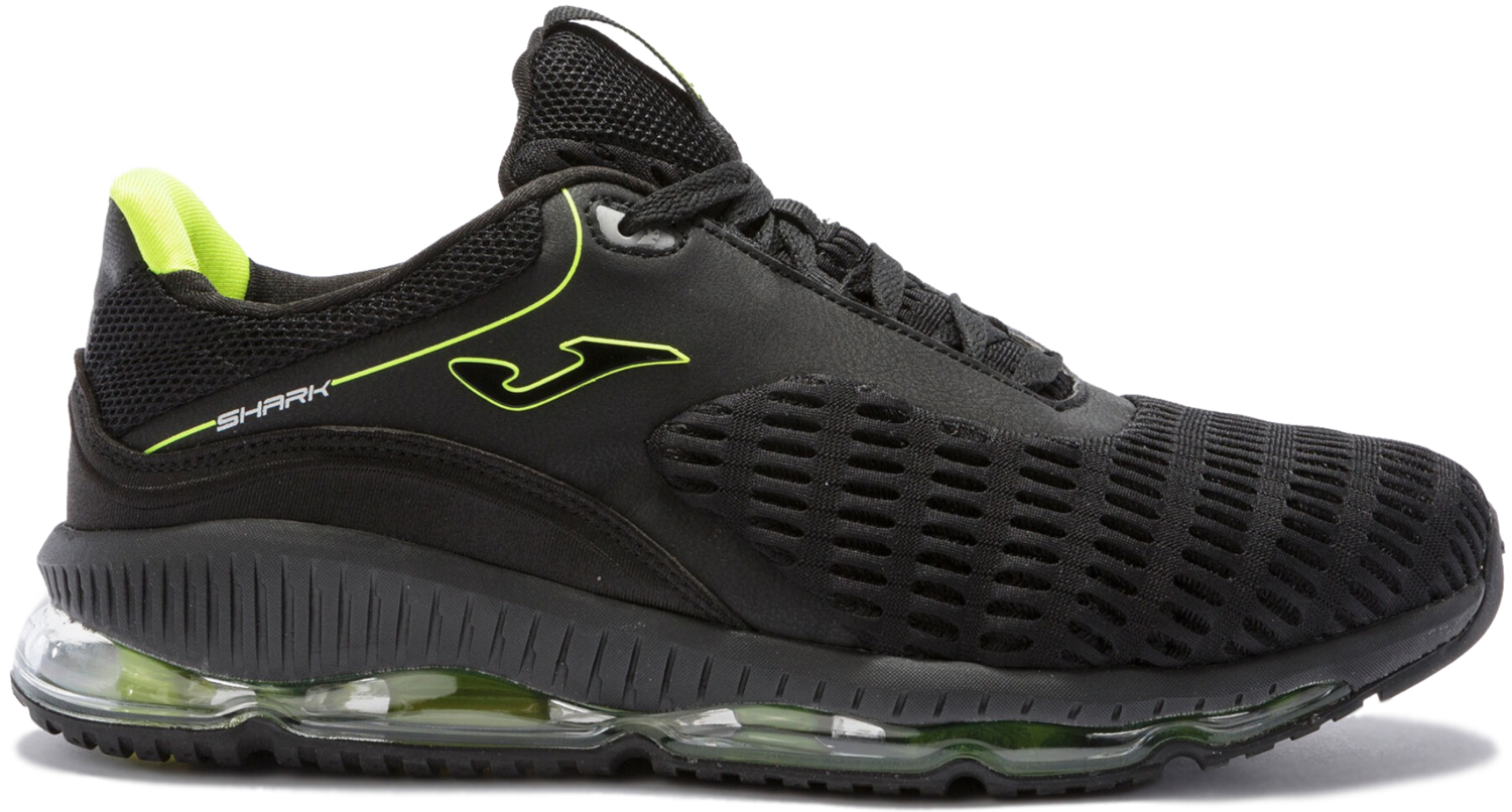 Кроссовки мужские JOMA Shark 2101 Black Lemon Fluor CSHARW2101 45 черные