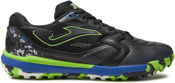 Сороконожки мужские JOMA Liga 5 2401 Black Turf LIGS2401TF 43 черные