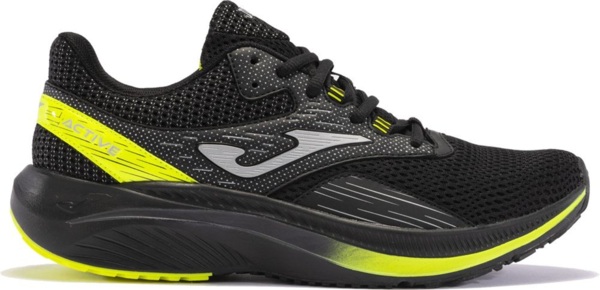 Кроссовки мужские JOMA Active 2431 Black Lemon Fluor RACTIW2431 44 черные фото 