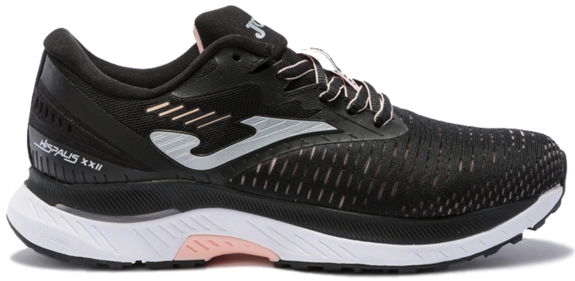 Кроссовки женские JOMA Hispalis Lady 2101 Black Pink RHISLW2101B 40 черные фото 1