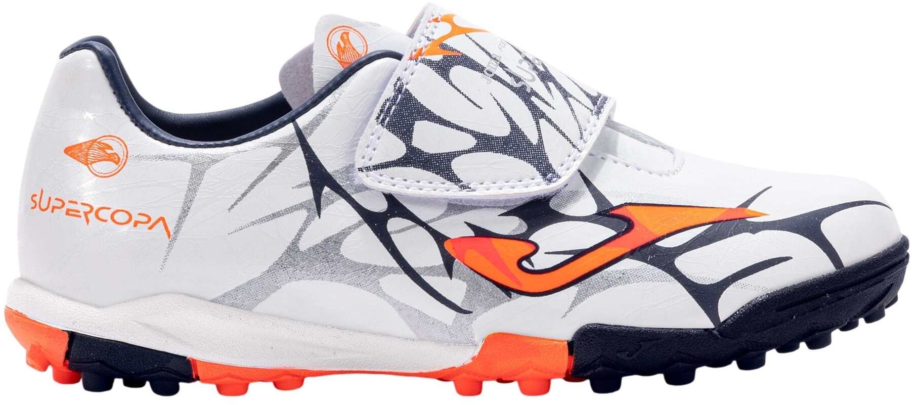 Сороконожки детские JOMA Super Copa Jr 2502 White Turf SCJS2502TFV 25 белые фото 1