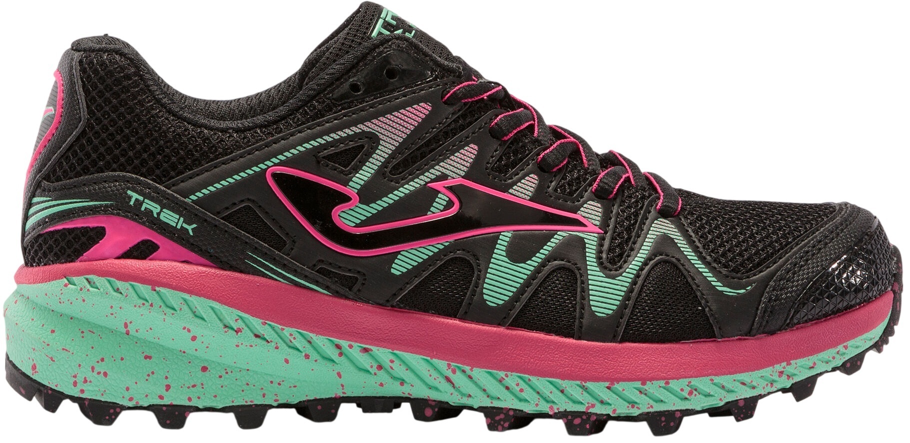 Кроссовки женские JOMA Trek Lady 2101 Black Green TKTRLW2101 42 черные фото1