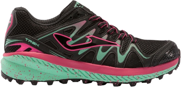 Кроссовки женские JOMA Trek Lady 2101 Black Green TKTRLW2101 42 черные фото
